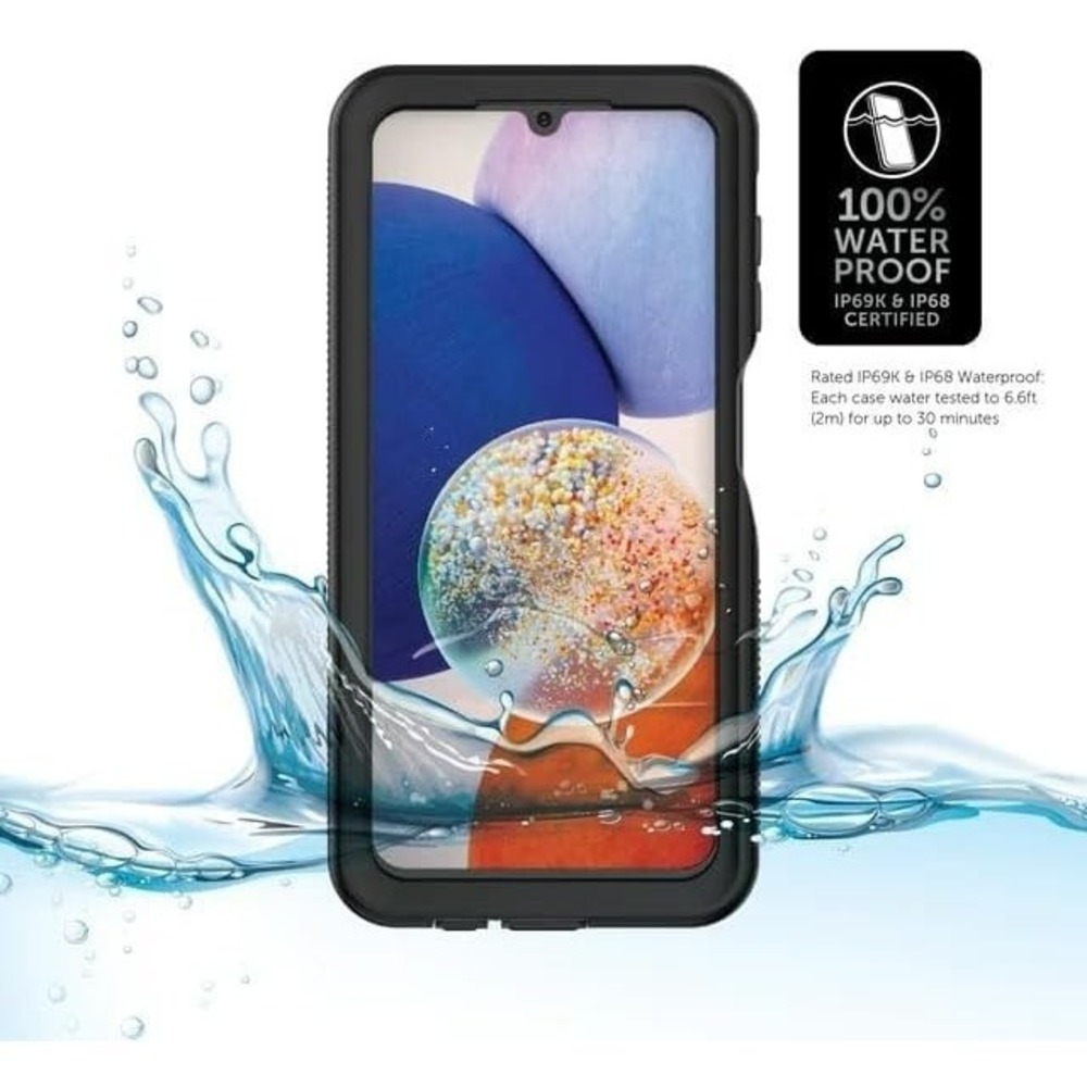 Body Glove Tidal Waterproof Phone Case for Samsung Galaxy A13 5G - Black